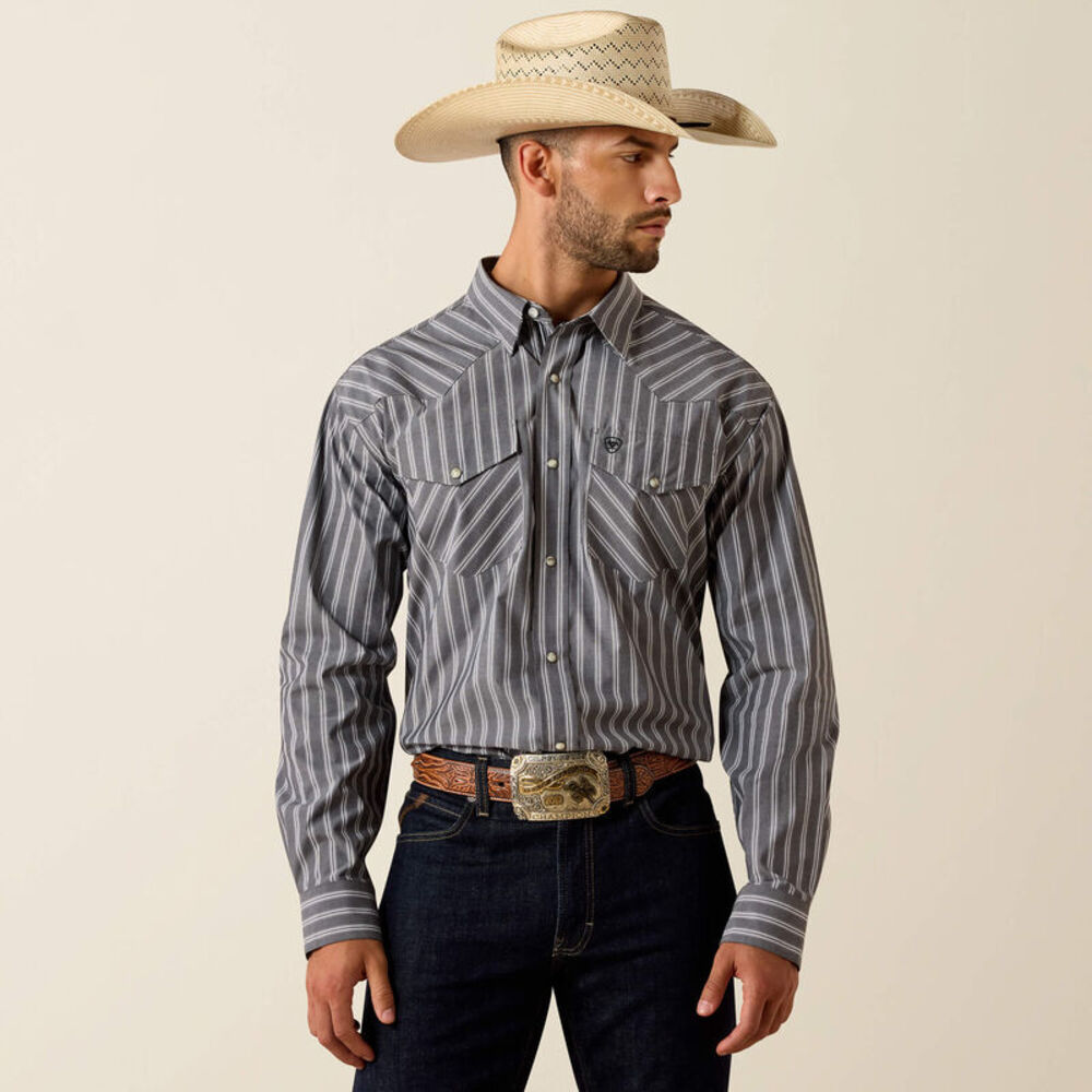 NWT Ariat Men's Pro Series Theron Classic Fit Snap Shirt size XXL